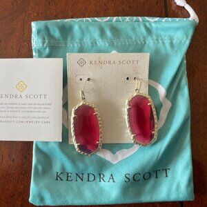 Kendra Scott Red Danielle Drop earrings